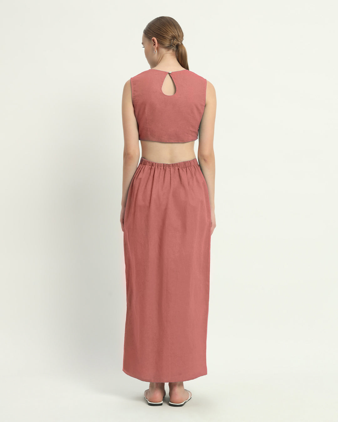 The Ivory Pink Livingston Cotton Dress