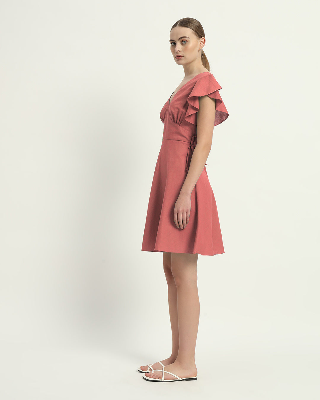 The Ivory Pink Fairlie Cotton Dress