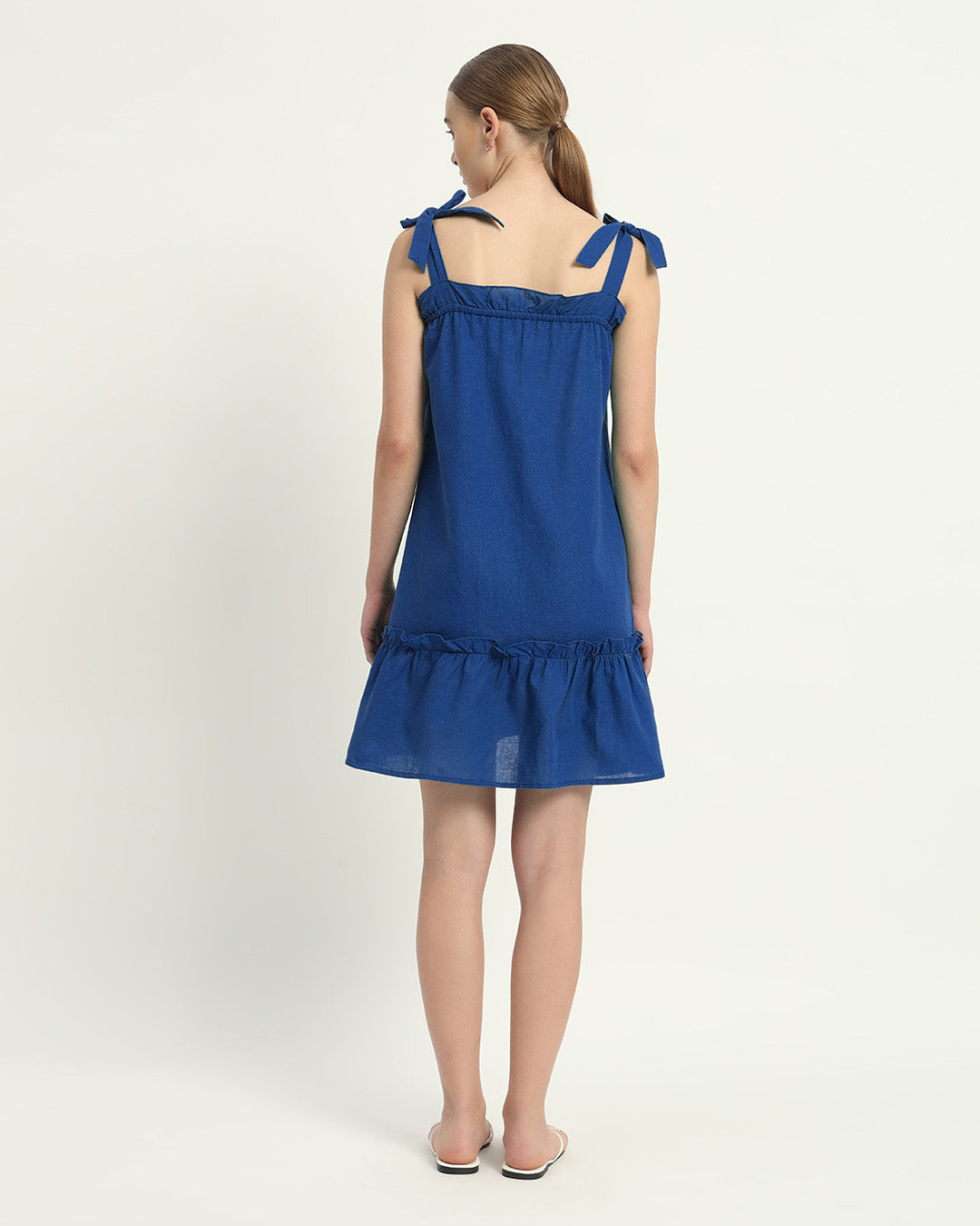 The Cobalt Amalfi Cotton Dress