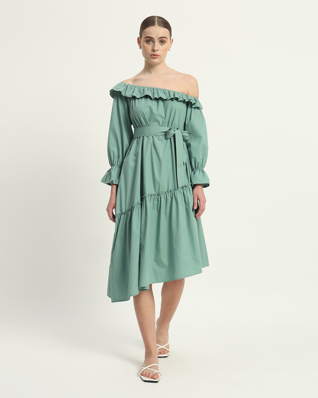 The Mint Stellata Cotton Dress