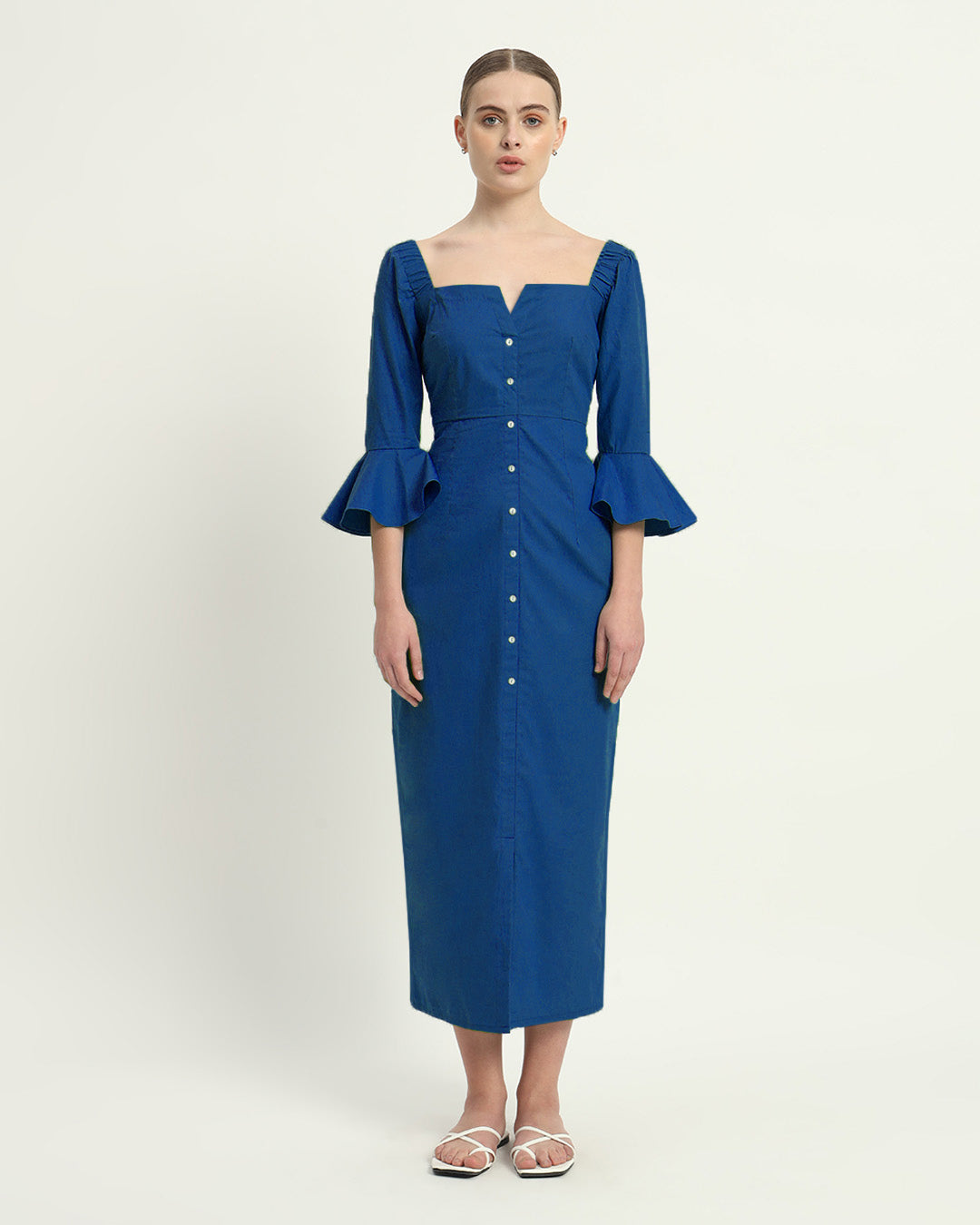 The Cobalt Rosendale Cotton Dress