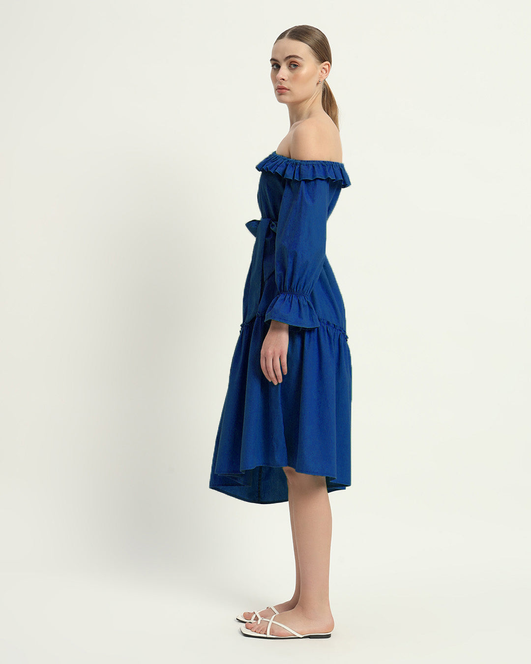 The Cobalt Stellata Cotton Dress