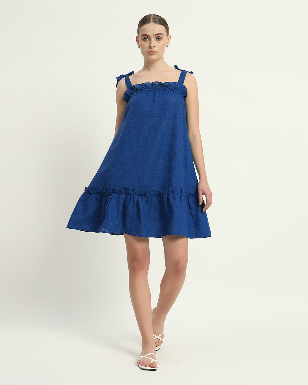 The Cobalt Amalfi Cotton Dress