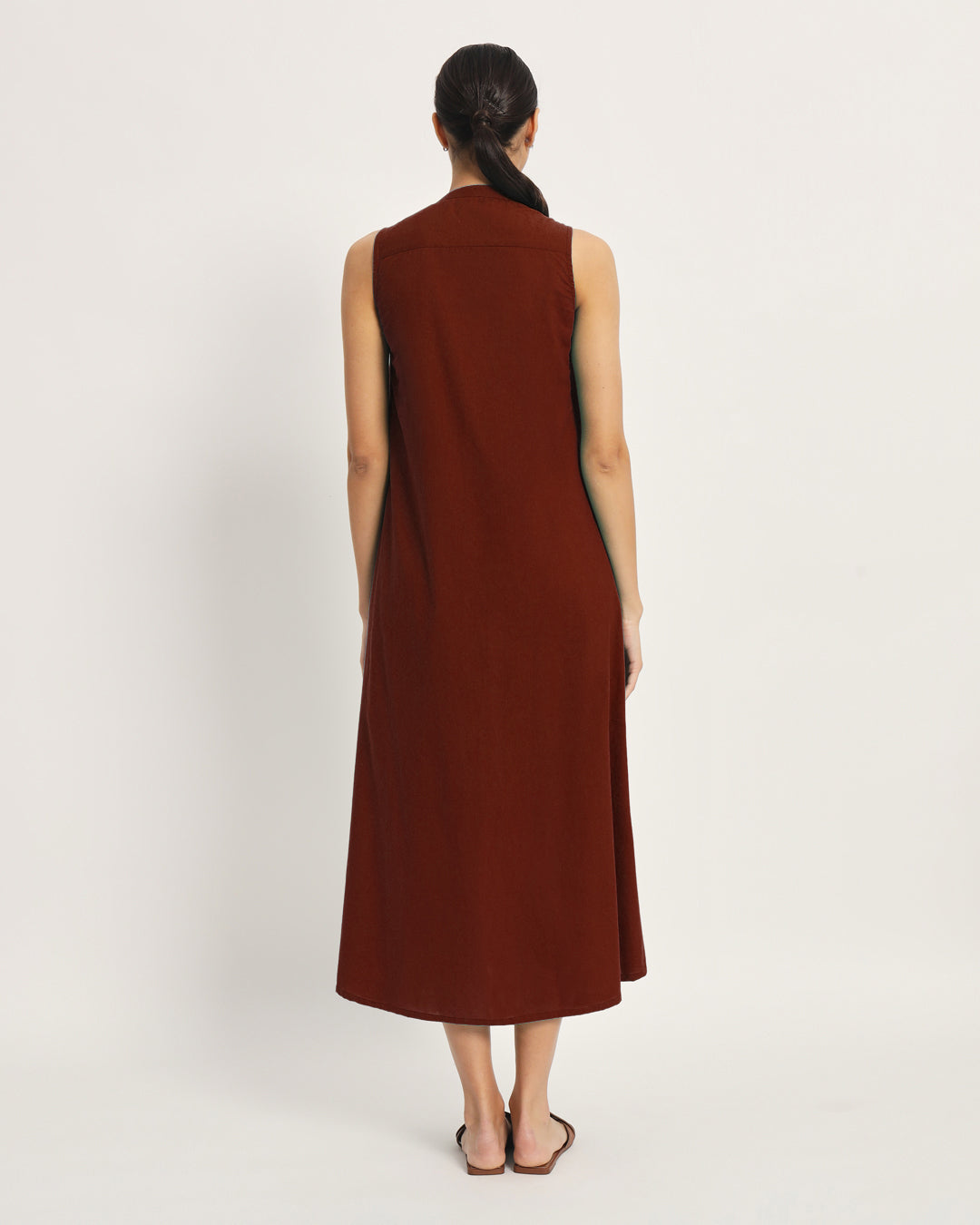 Russet Red Mommy Must-Haves Maternity & Nursing Dress