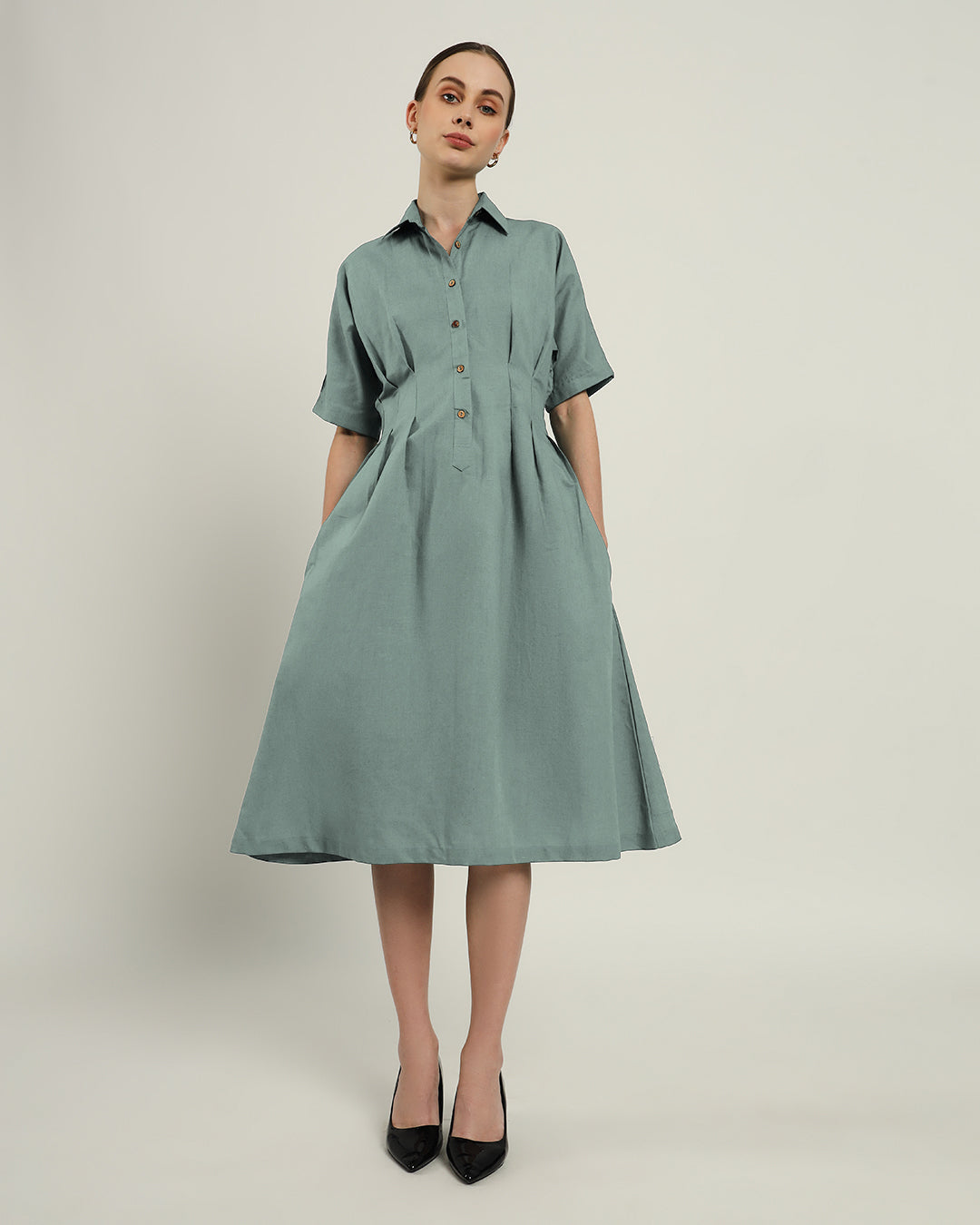 The Salford Daisy Carolina Linen Dress