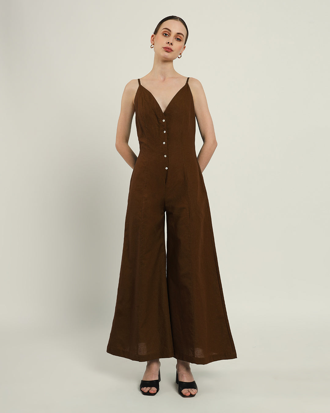 Nutshell Midday High Flared Jumpsuit