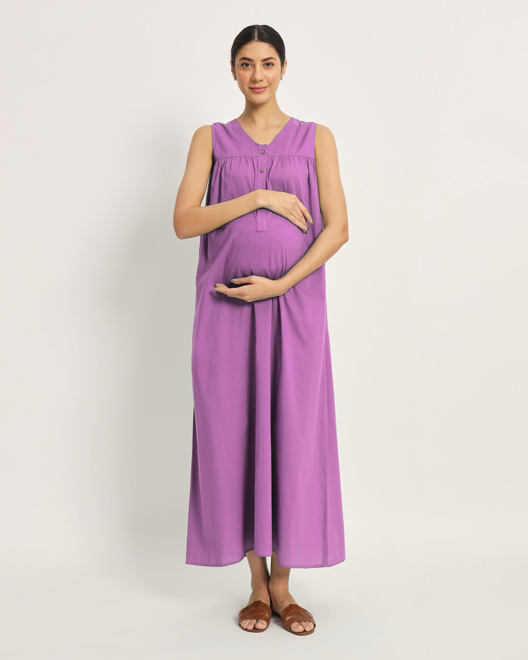 Wisteria Mommylicious Maternity & Nursing Dress