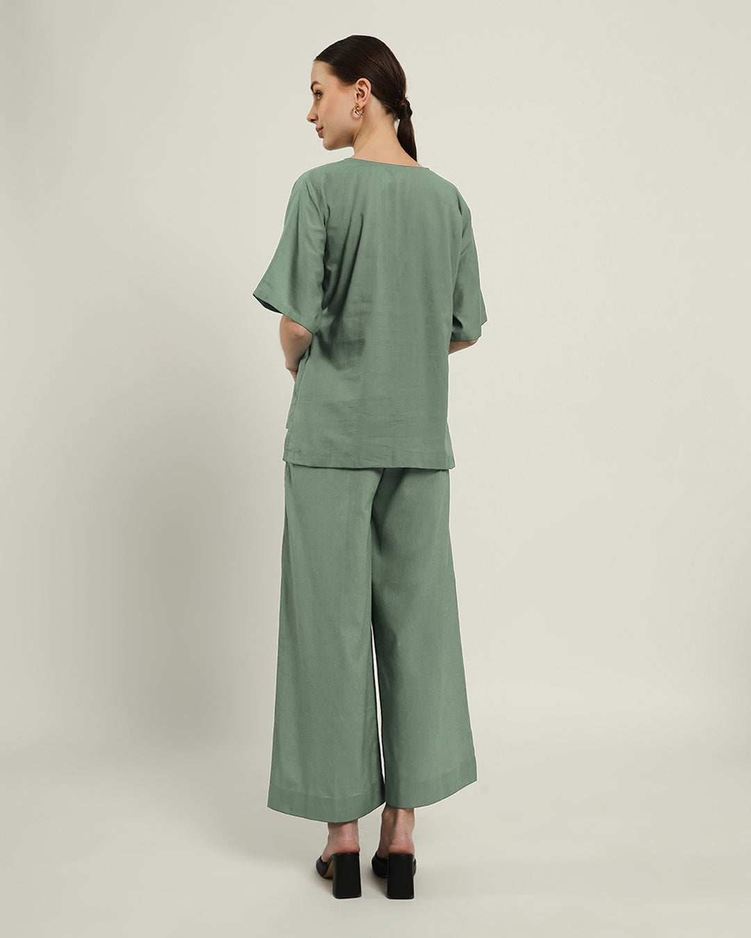 Mint Metro Mode Shirt Top (Without Bottoms)