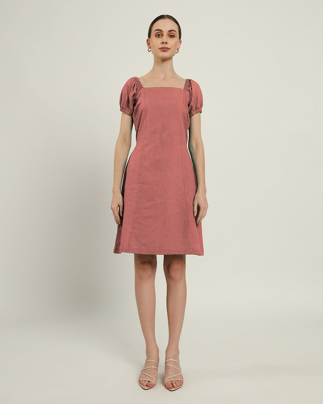 The Arar Ivory Pink Cotton Dress