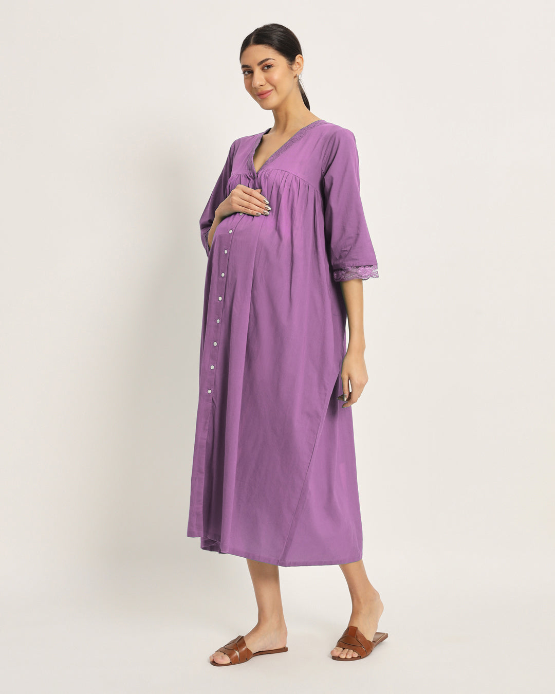 Wsiteria Preggo & Posh Maternity & Nursing Dress