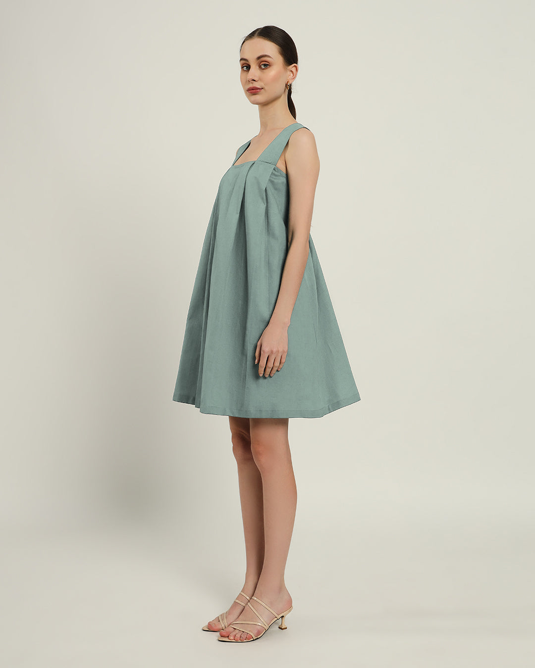 The Larissa Daisy Carolina Linen Dress