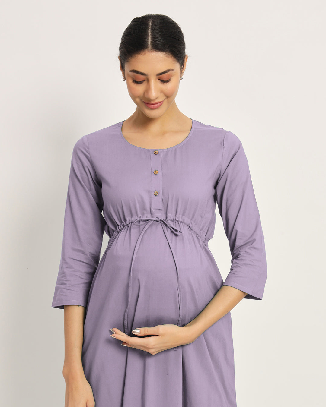 Lilac Oh Mama! Maternity & Nursing Dress