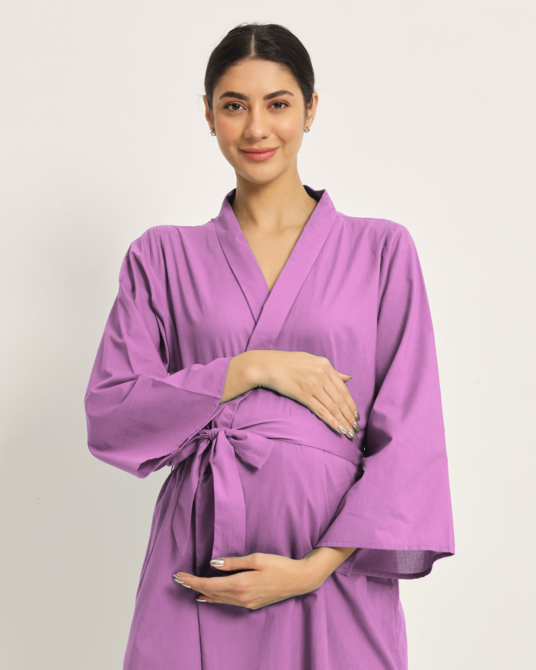 Wisteria Bump & Beyond Maternity & Nursing Dress