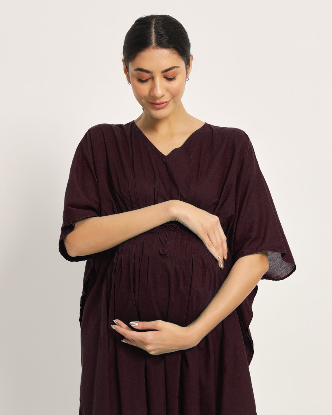 Plum Passion Mommy Mode Maternity & Nursing Dress
