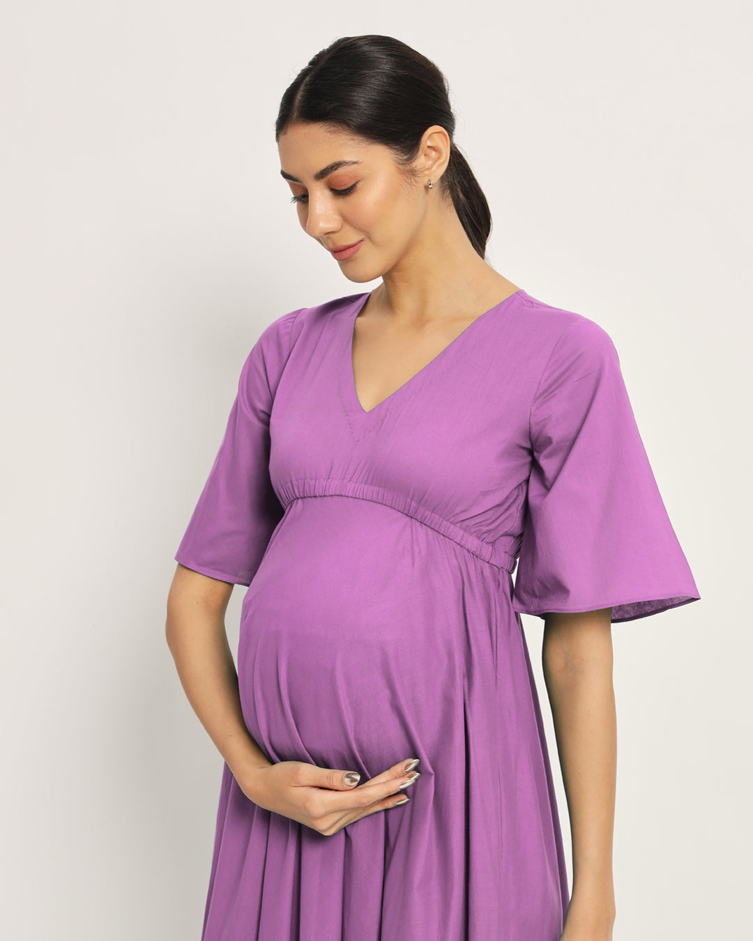 Wisteria Life Bloom Maternity & Nursing Dress