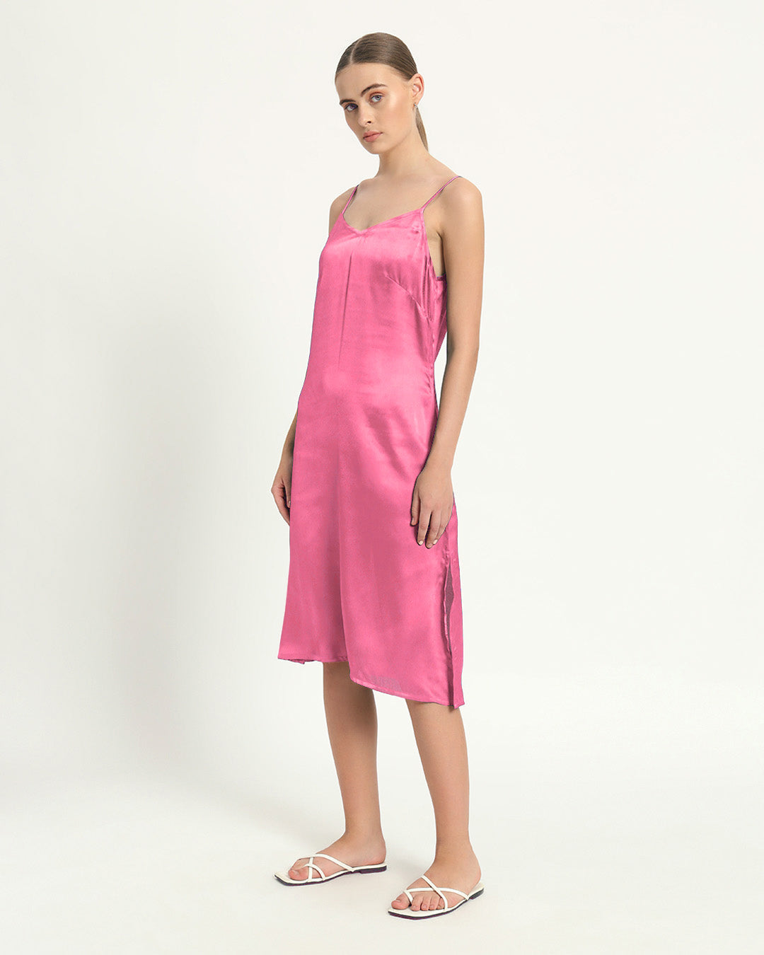 Satin Grace French Rose Night Dress