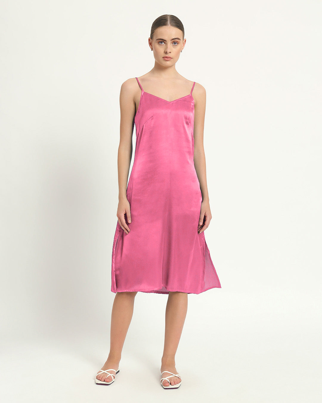 Satin Grace French Rose Night Dress