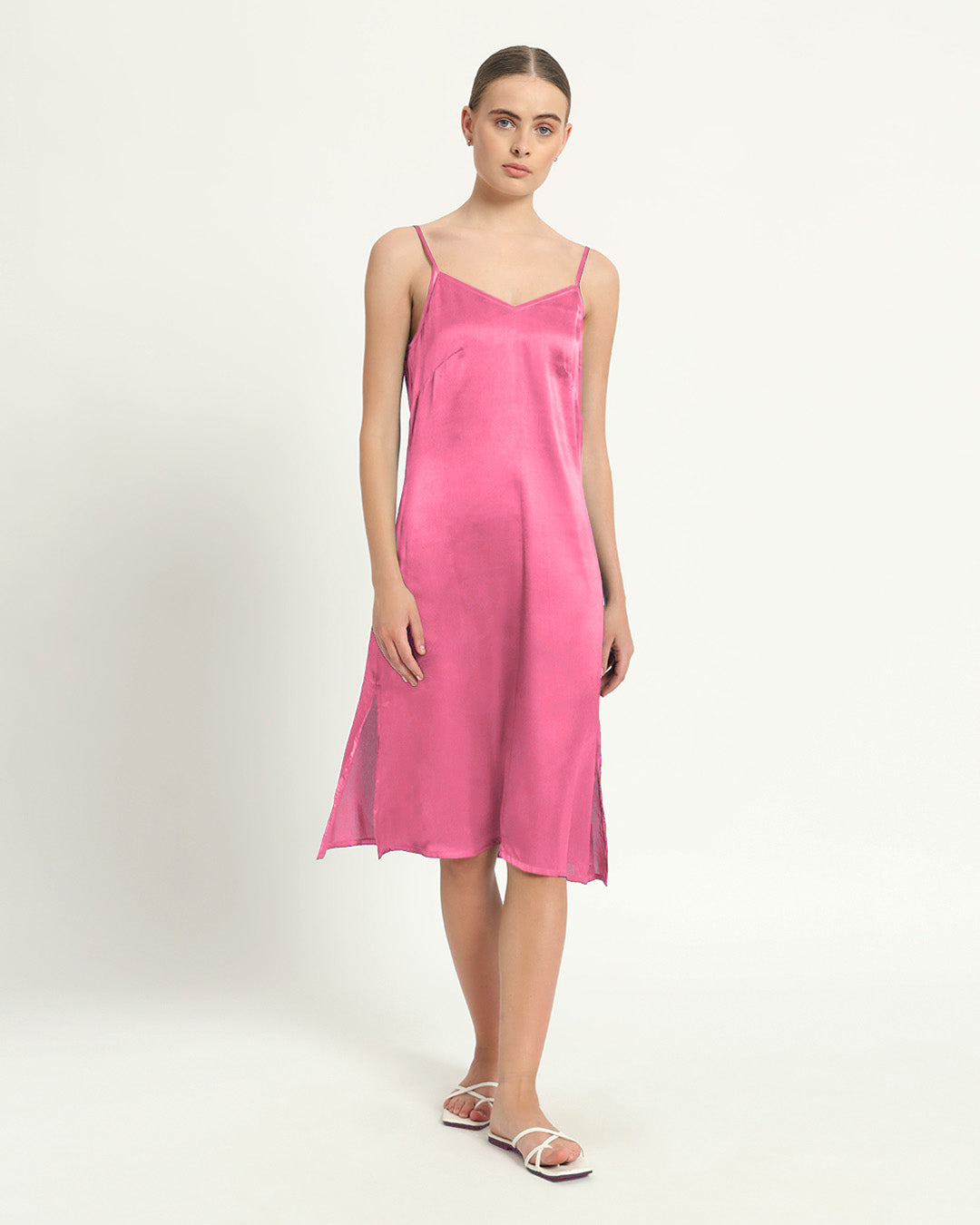 Satin Grace French Rose Night Dress