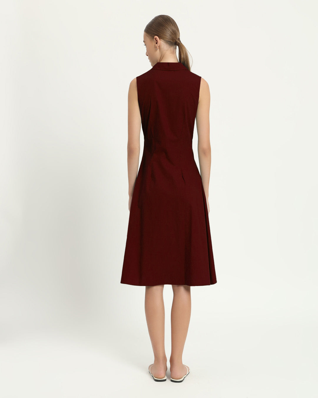 The Germering Rouge Cotton Dress
