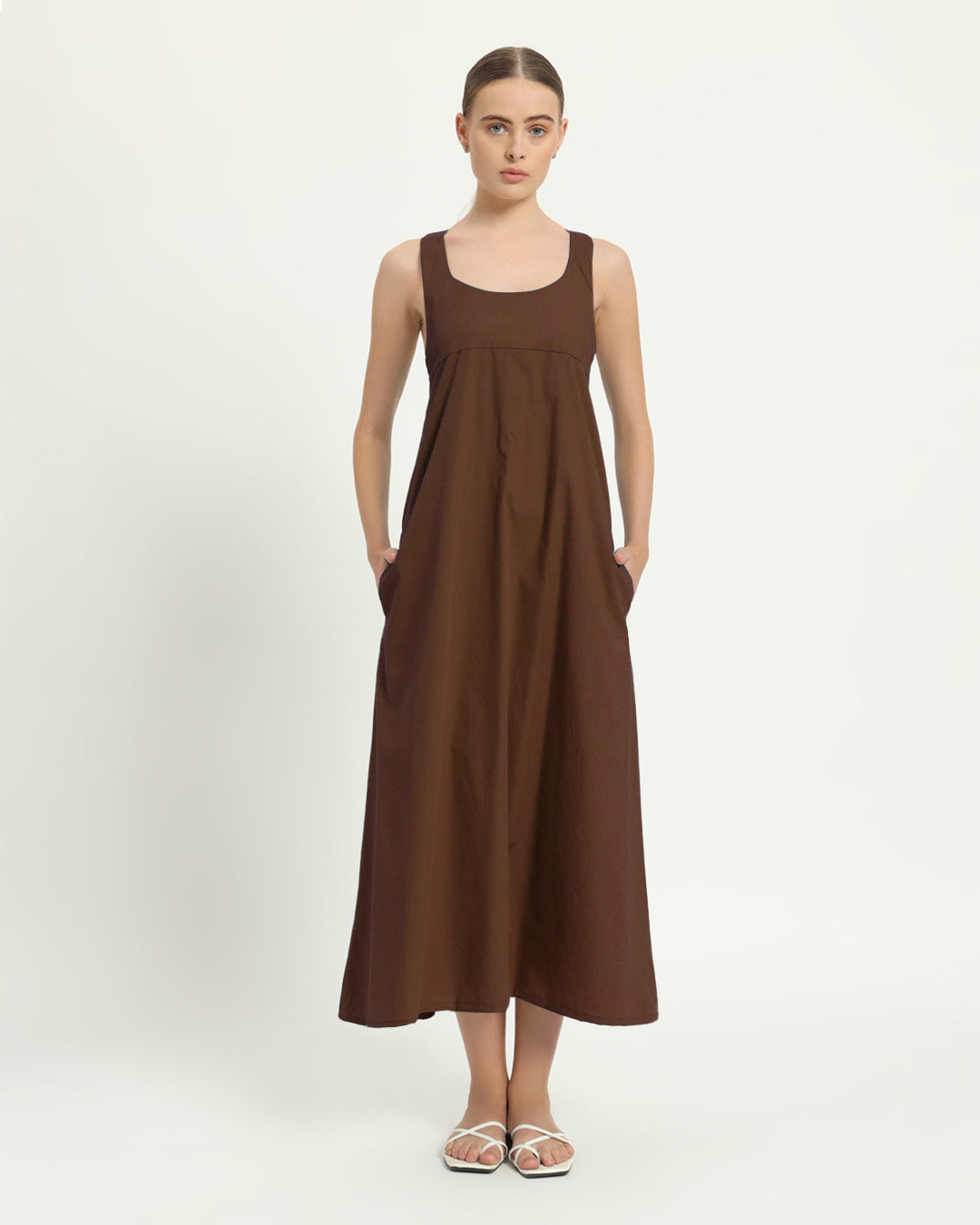 The Magdala Nutshell Cotton Dress