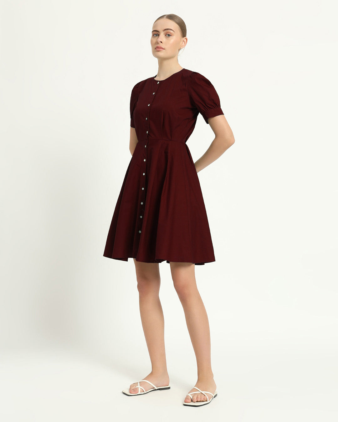 The Kittsee Rouge Cotton Dress