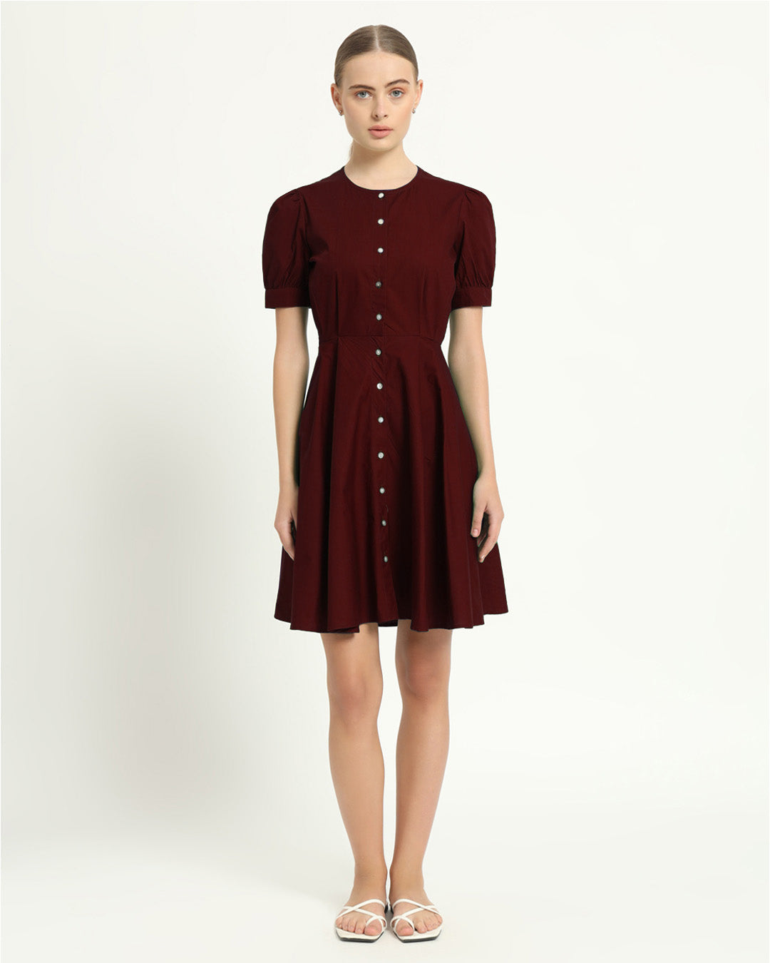 The Kittsee Rouge Cotton Dress