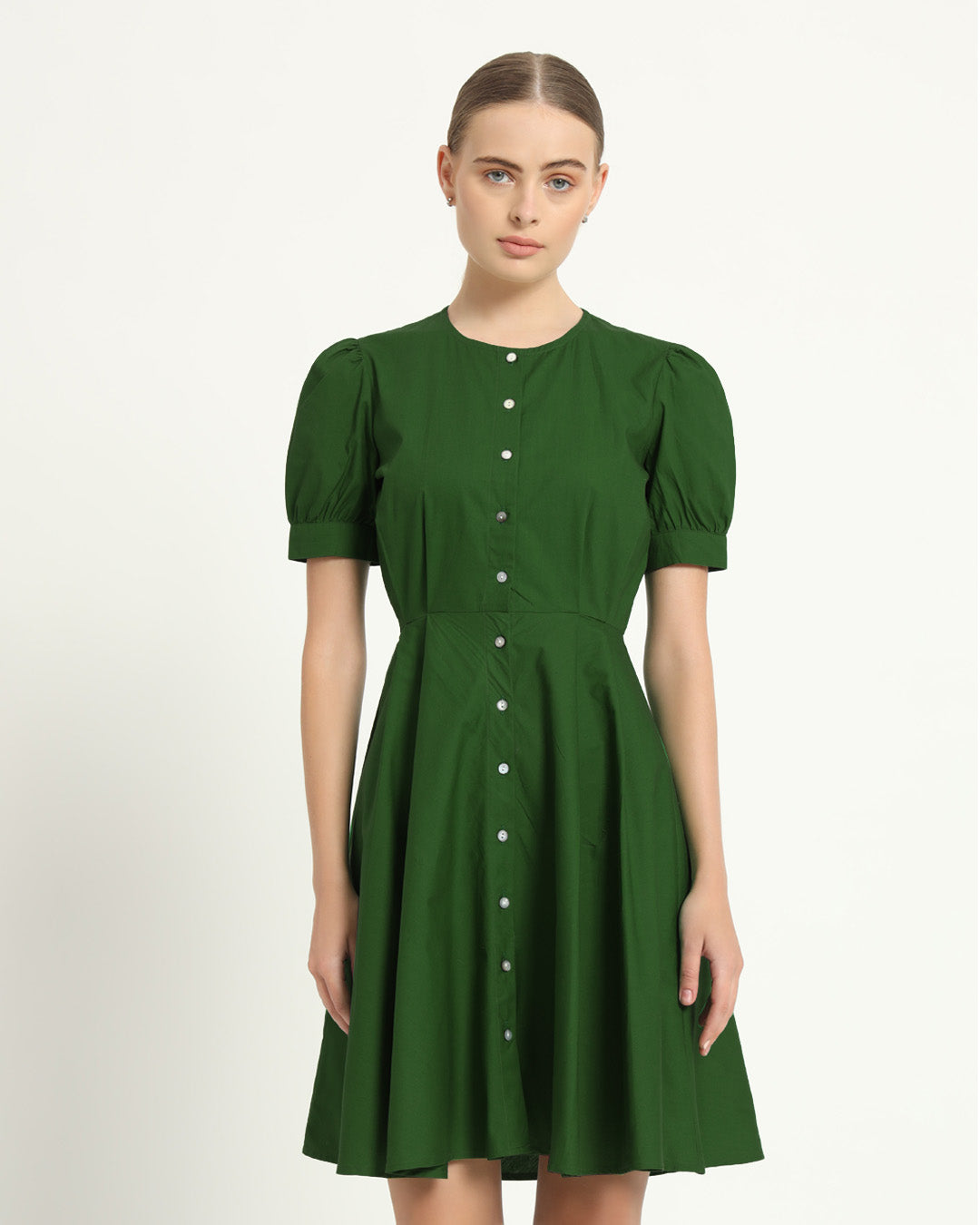 The Kittsee Emarld Cotton Dress