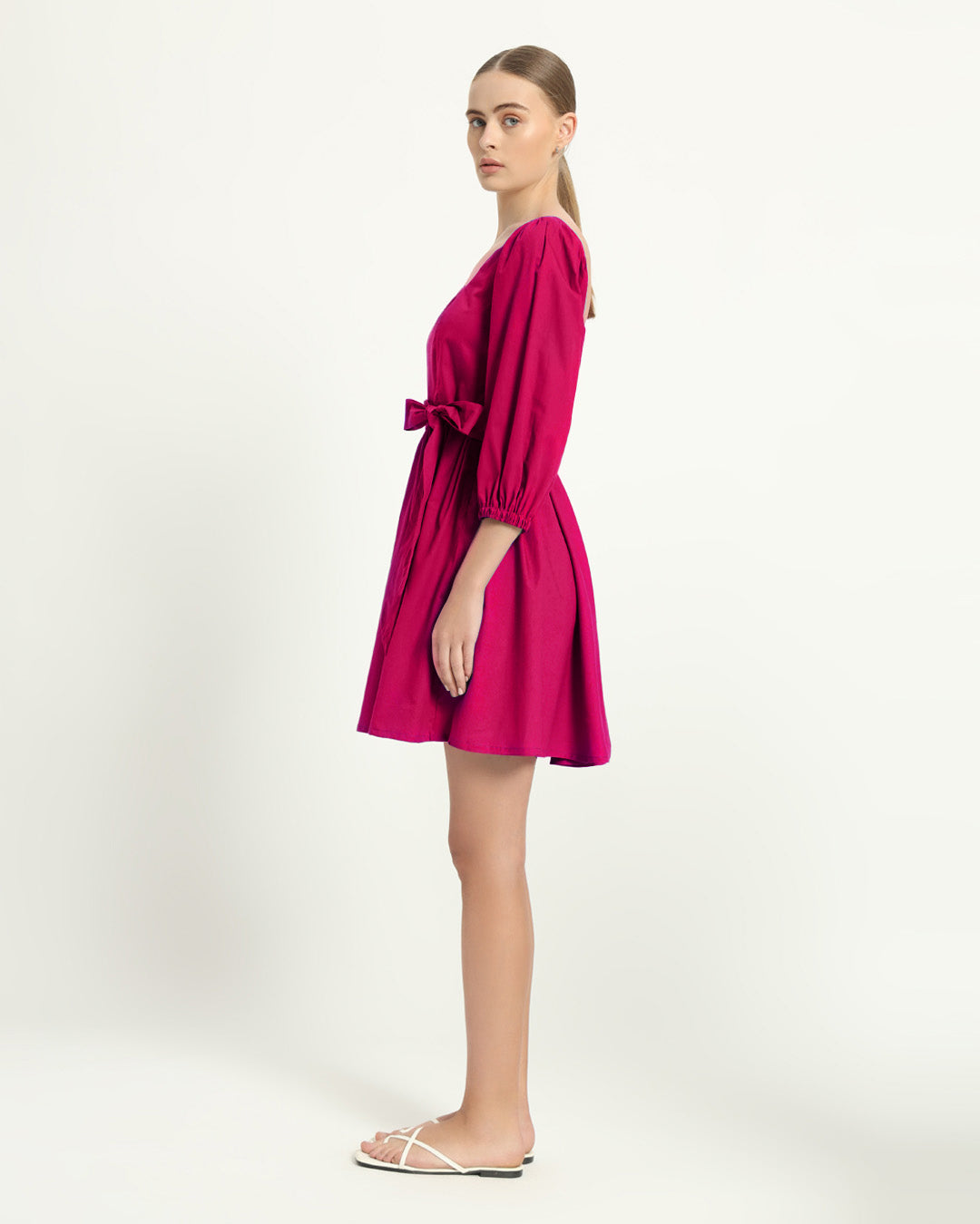 The Winklern Berry Cotton Dress