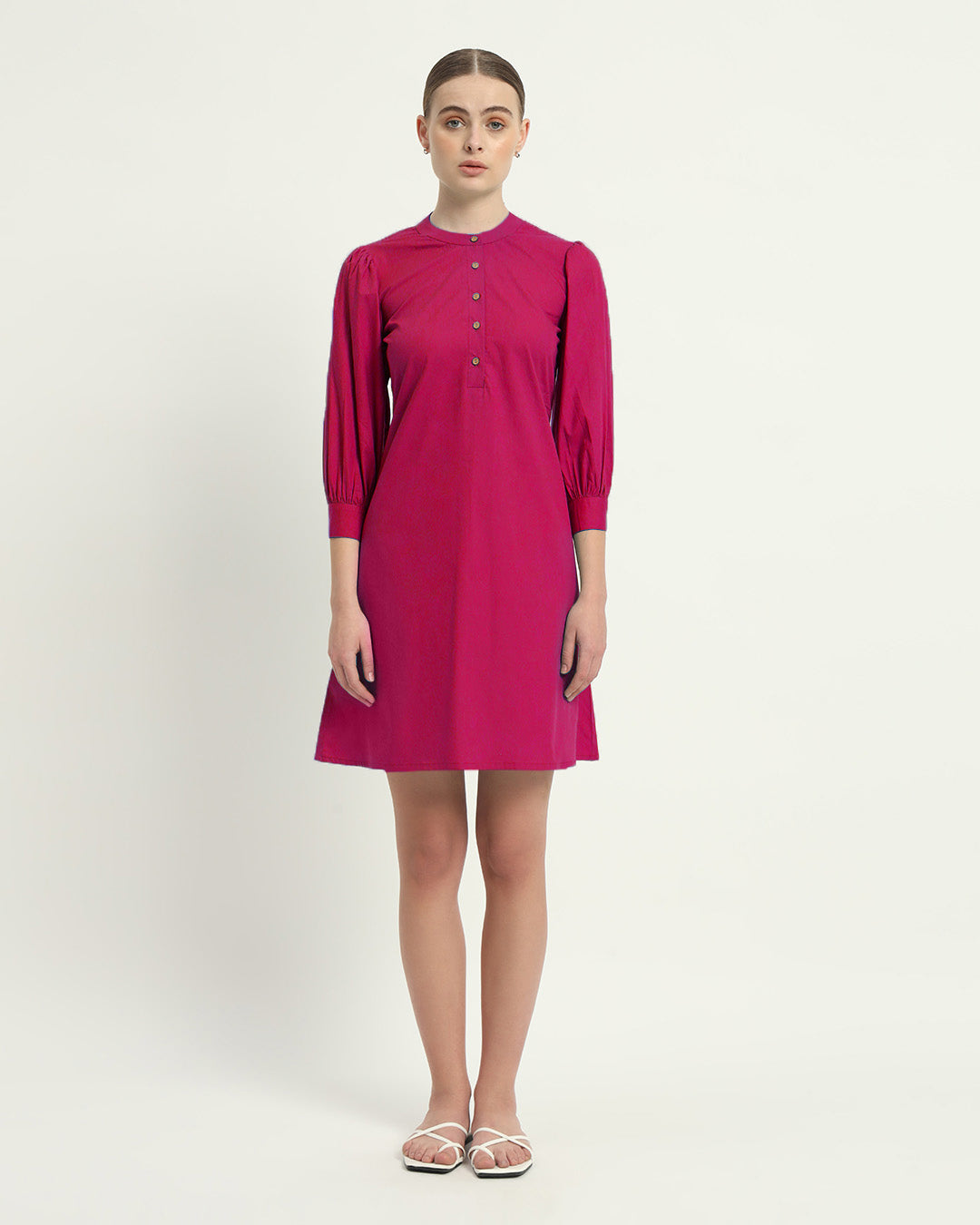 The Roslyn Berry Cotton Dress