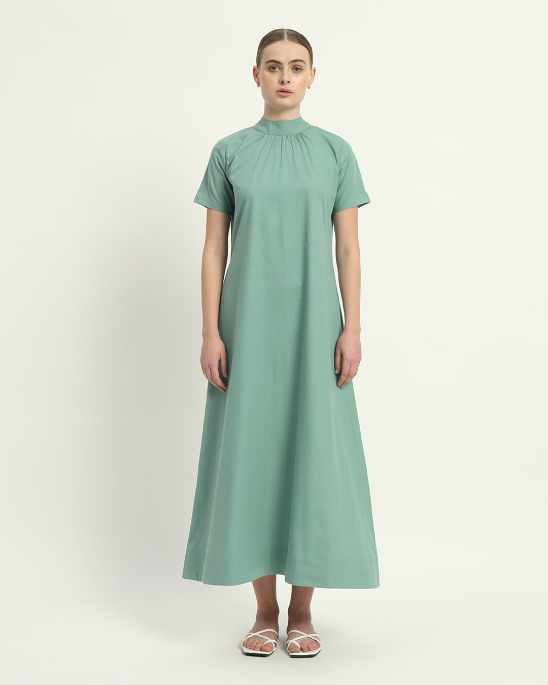 The Mint Hermon Cotton Dress