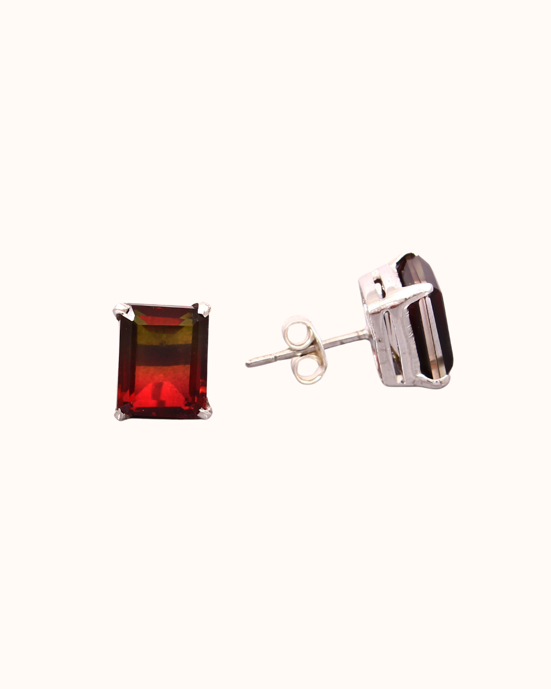 Octa Studs in Tourmaline