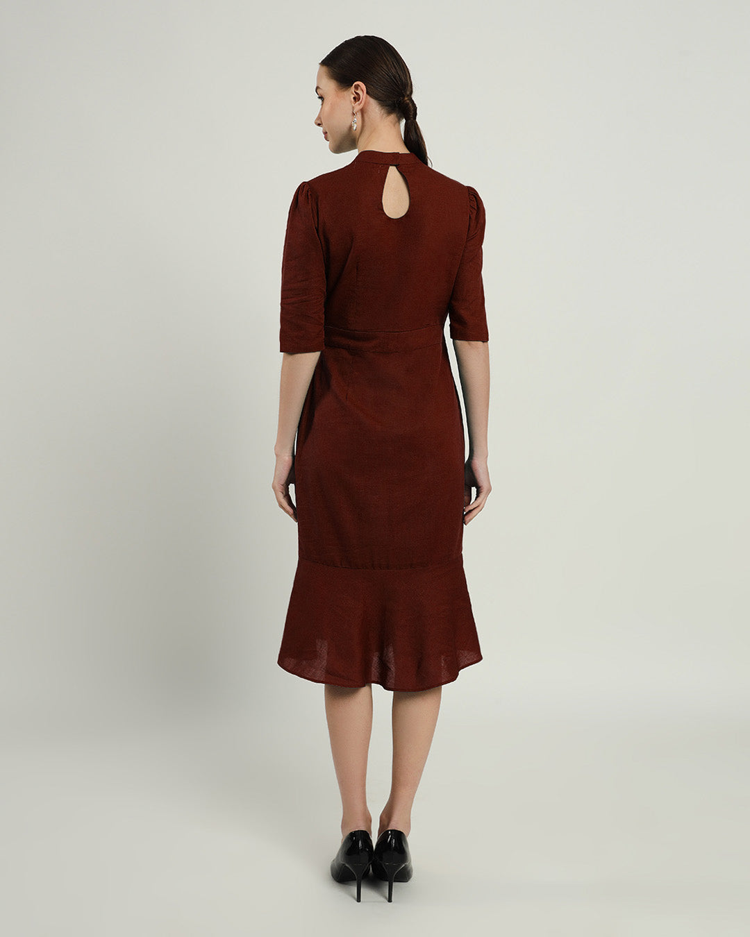 The Charlotte Rouge Cotton Dress