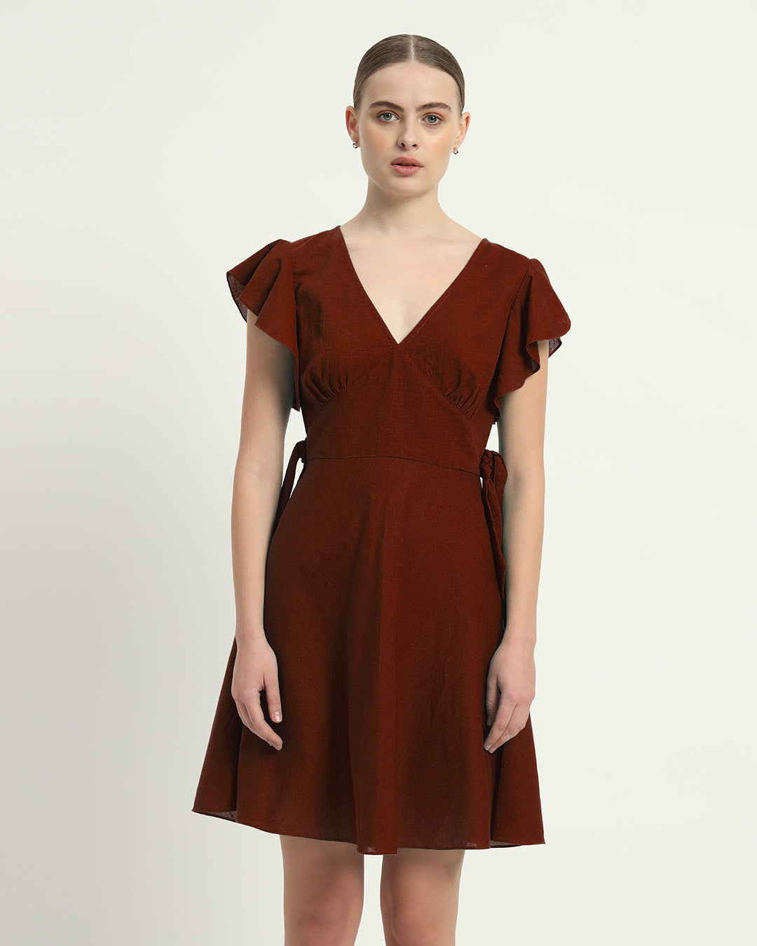 The Fairlie Rouge Cotton Dress