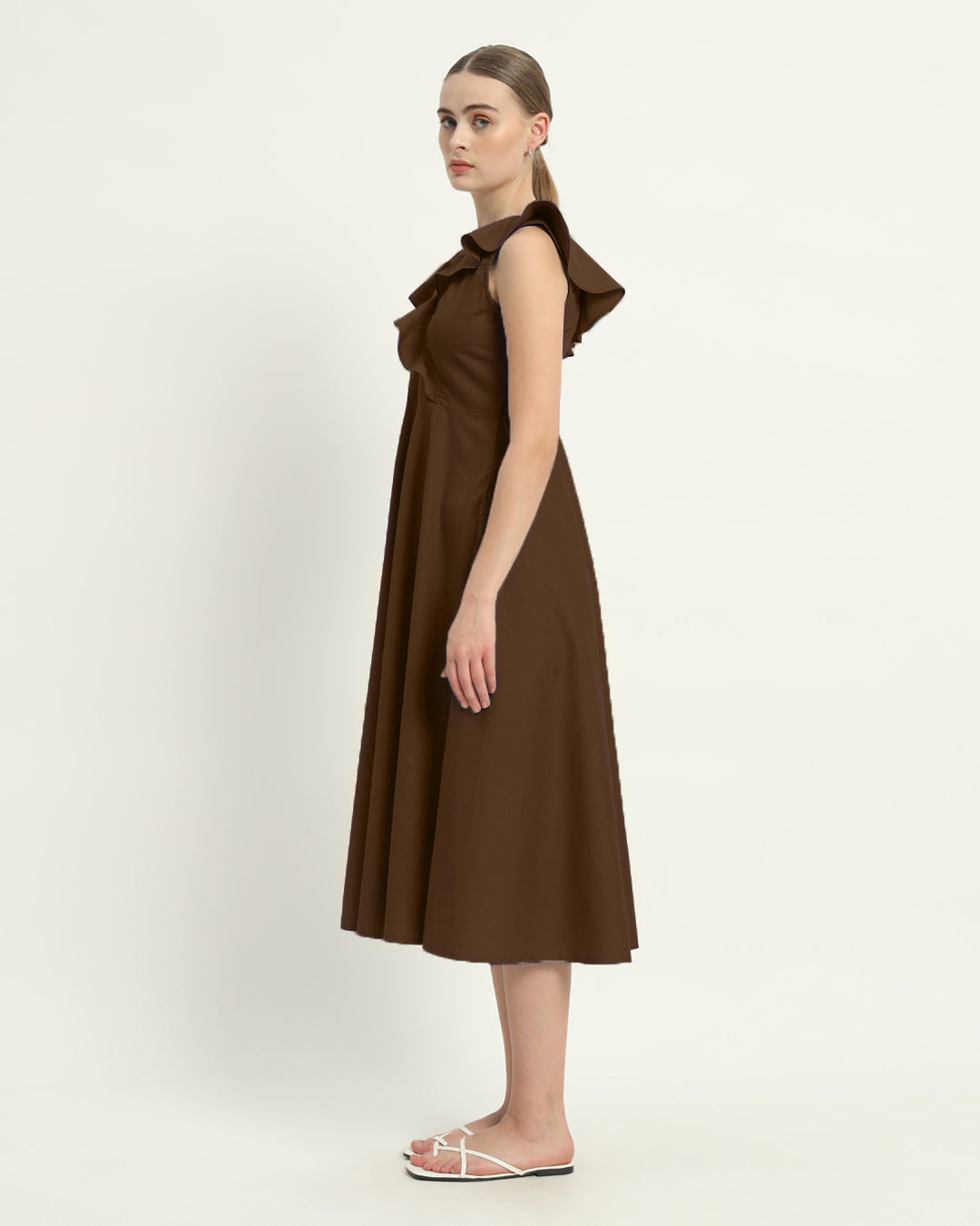 The Albany Nutshell Cotton Dress