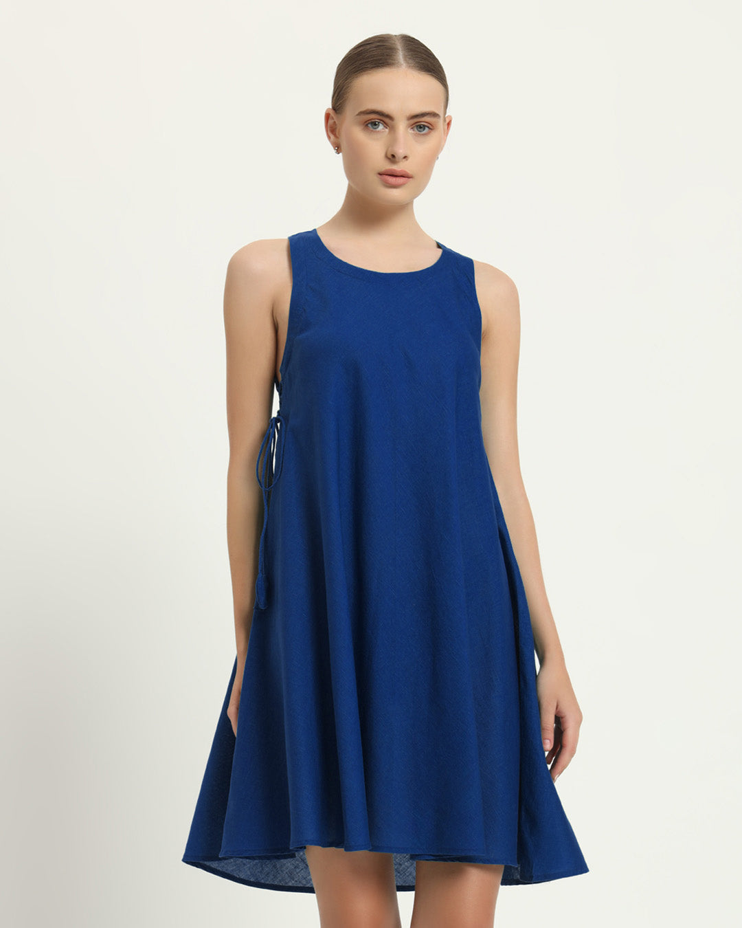 The Rhede Cobalt Cotton Dress