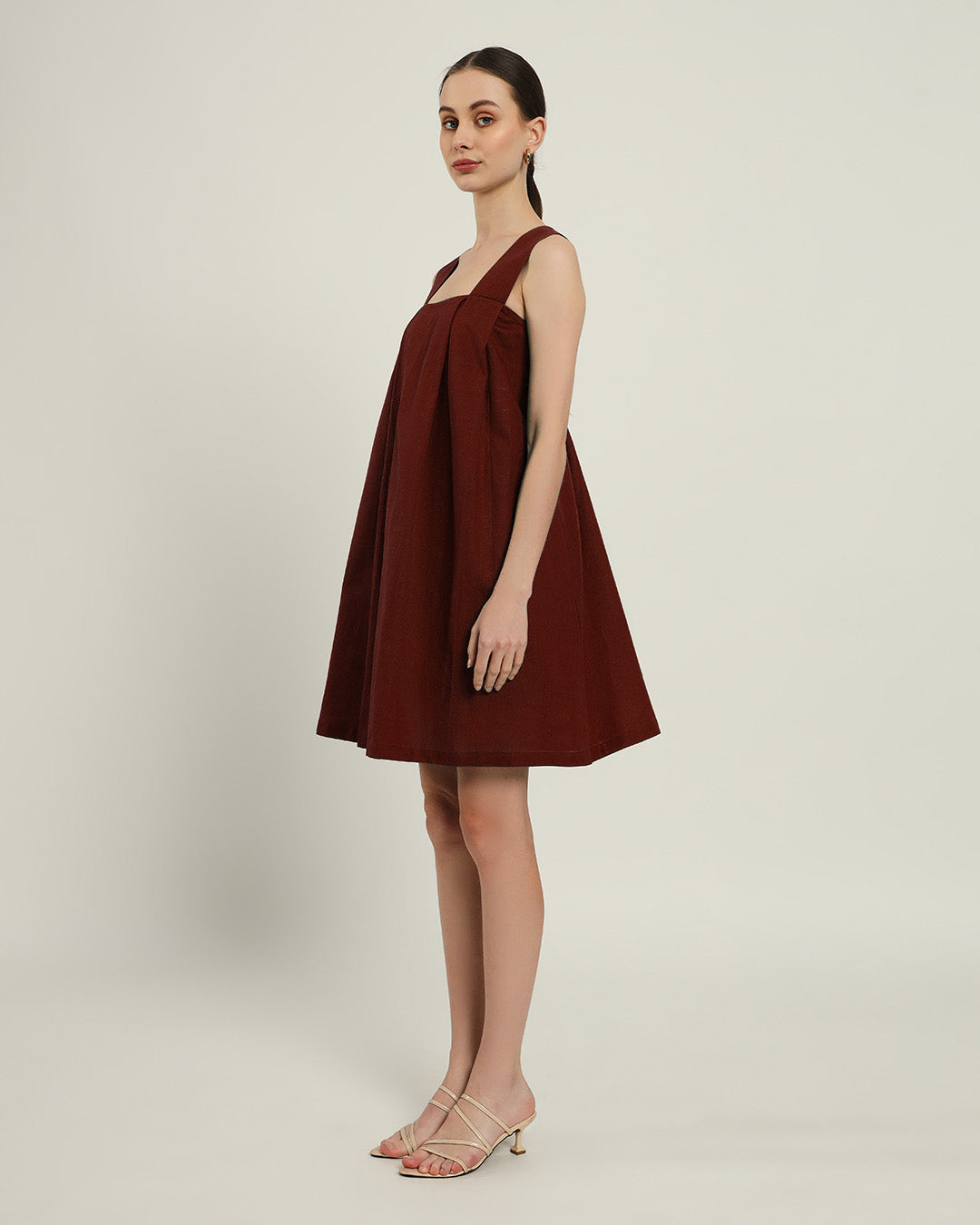 The Larissa Rouge Cotton Dress