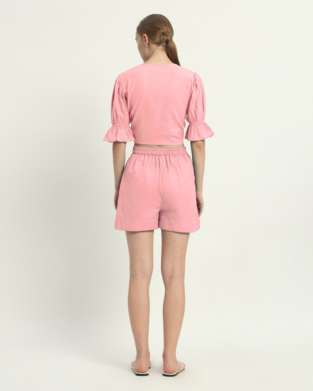 Bohemian Bliss Shorts Fondant Pink Co-ord Set