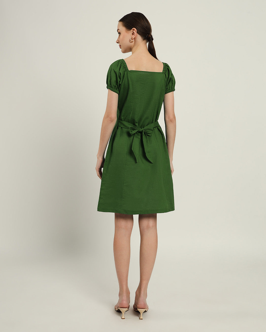 The Arar Emerald Cotton Dress
