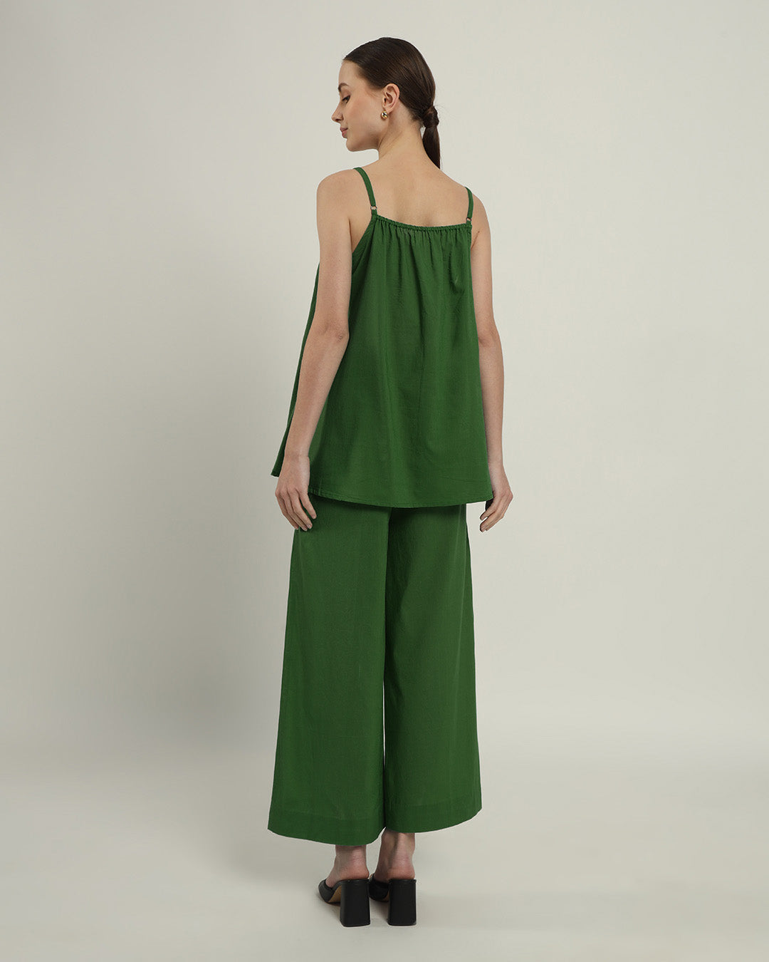 Easy Breeze Adjustable Neck Emerald Top (Without Bottoms)