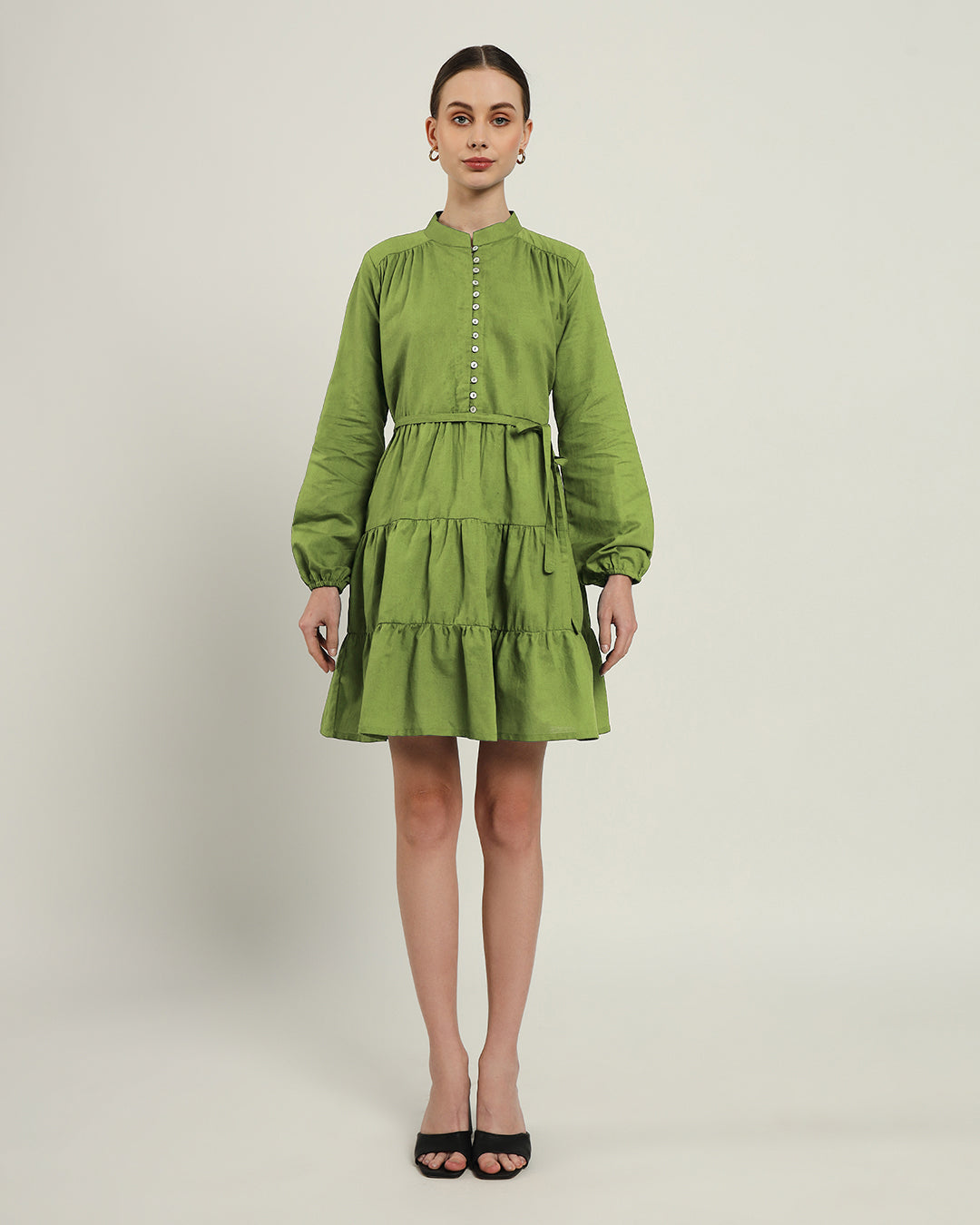 The Ely Fern Cotton Dress