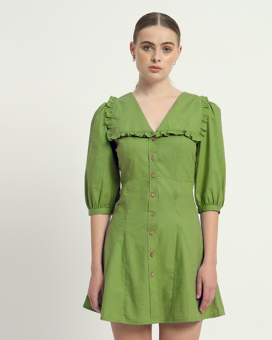 The Isabela Fern Cotton Dress