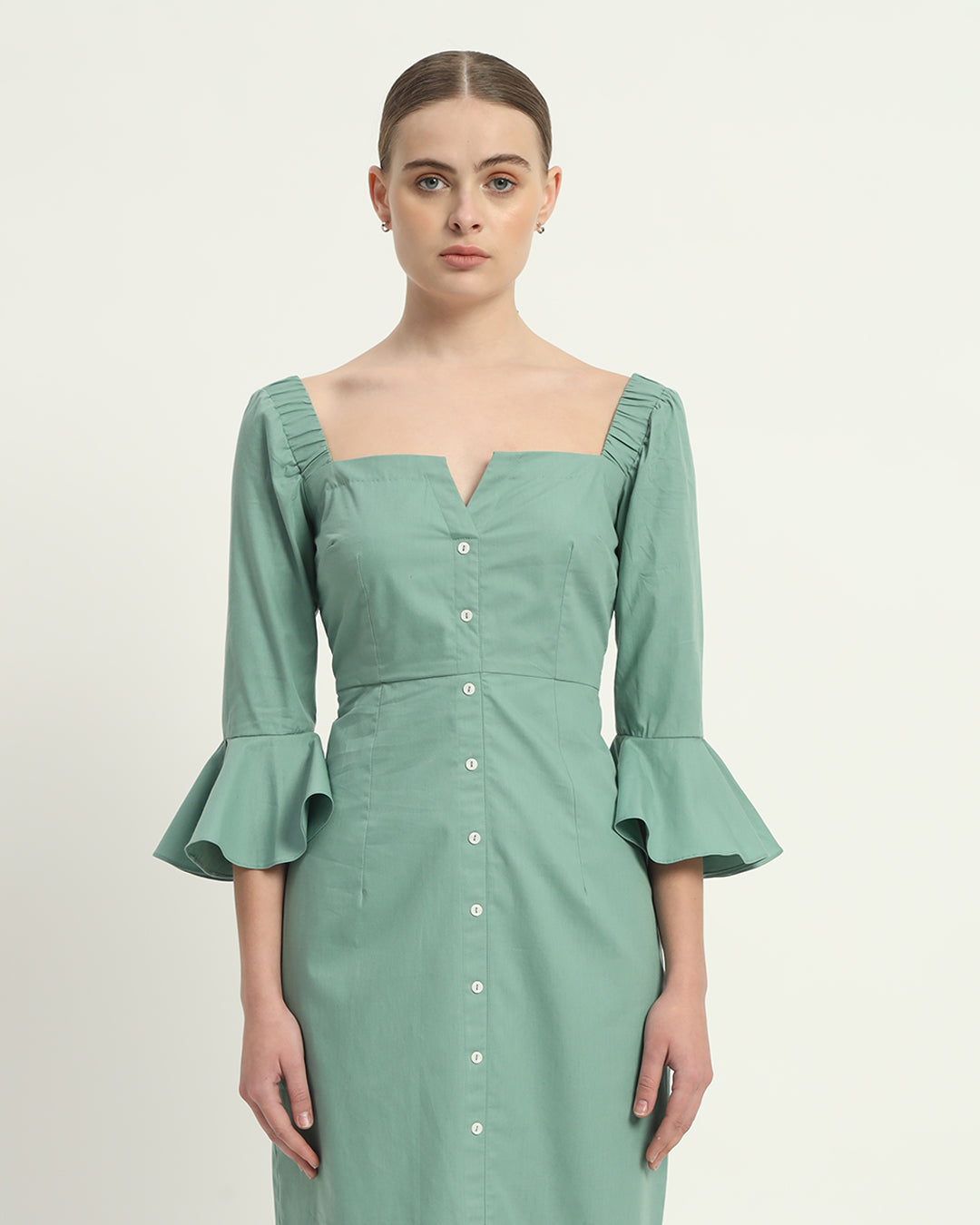 The Rosendale Mint Cotton Dress