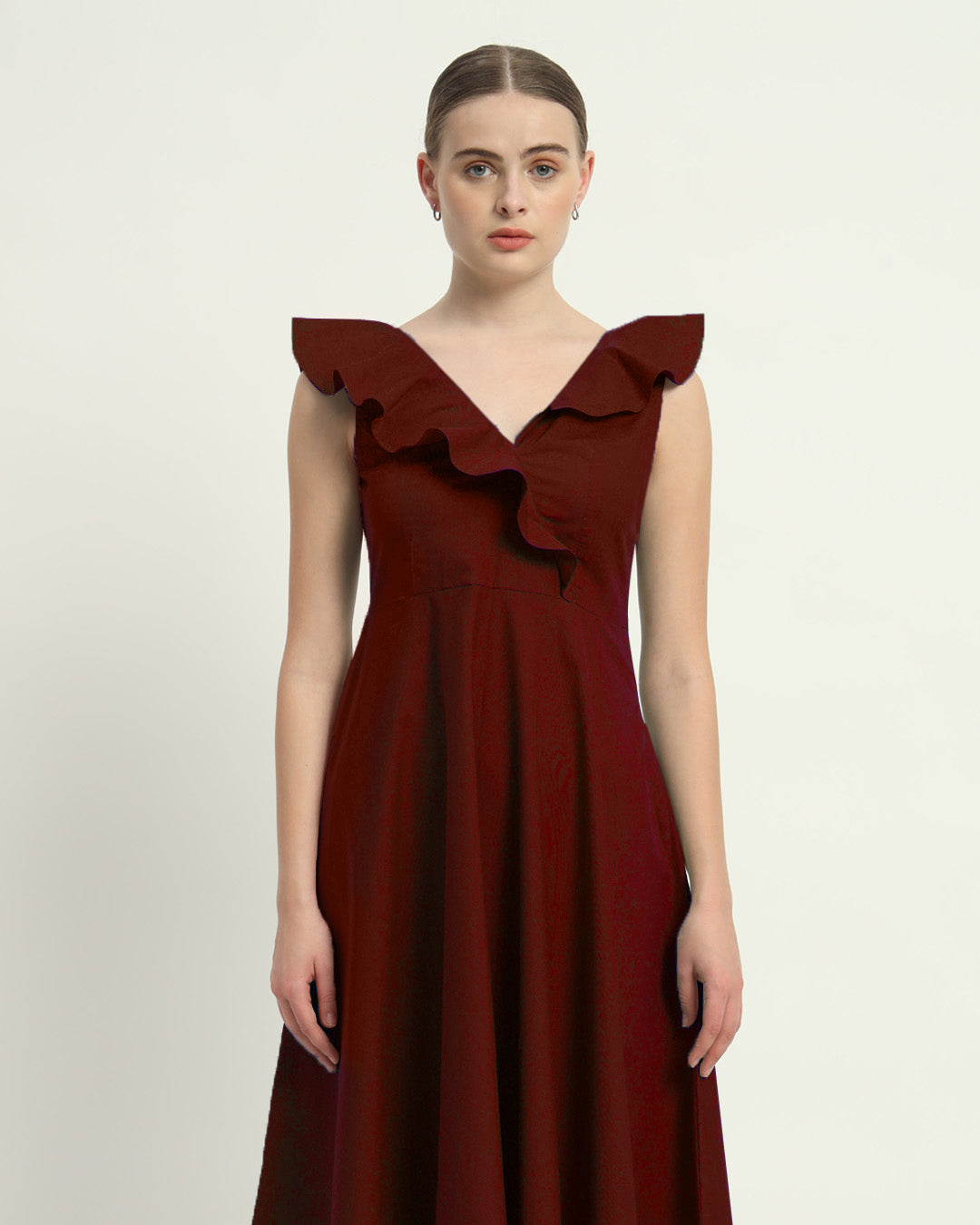 The Albany Rouge Cotton Dress