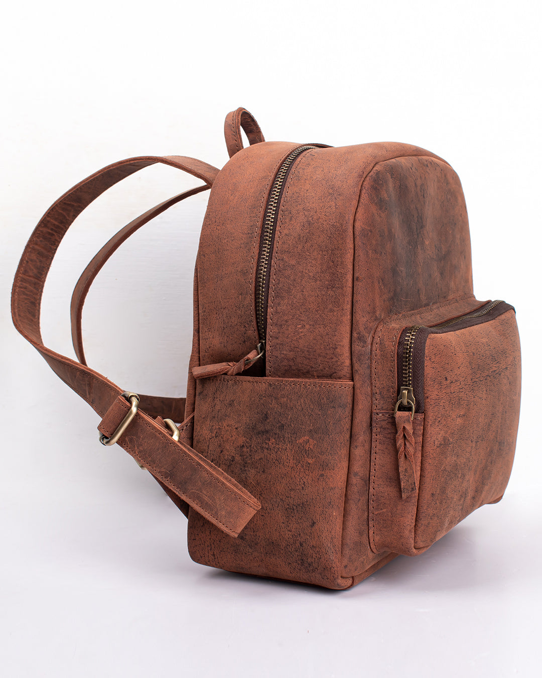 Leather Mini Backpack