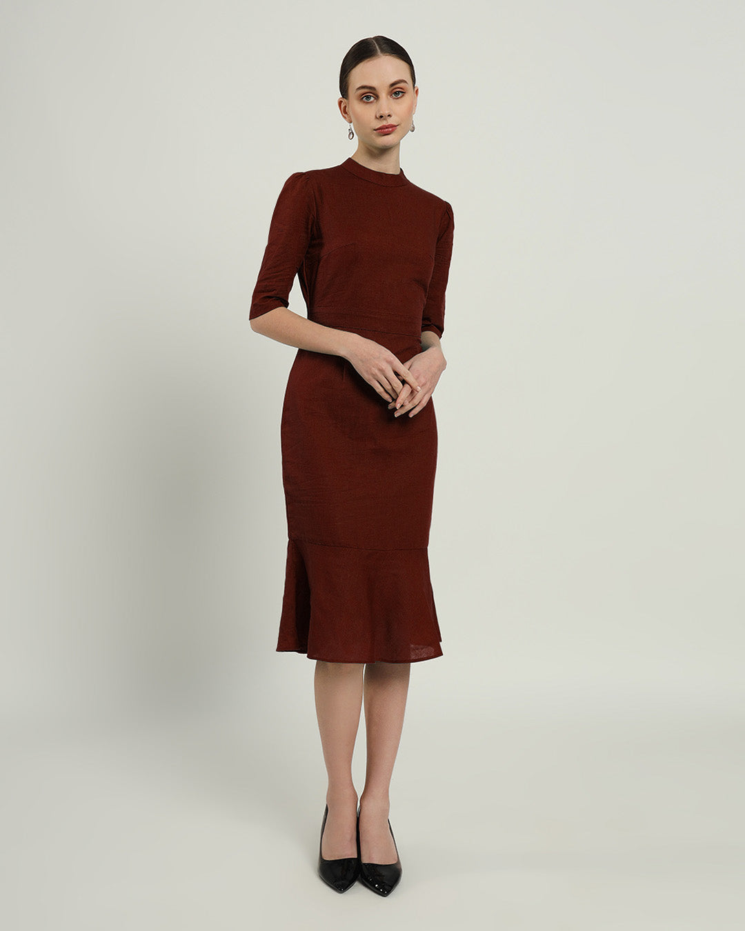 The Charlotte Rouge Cotton Dress