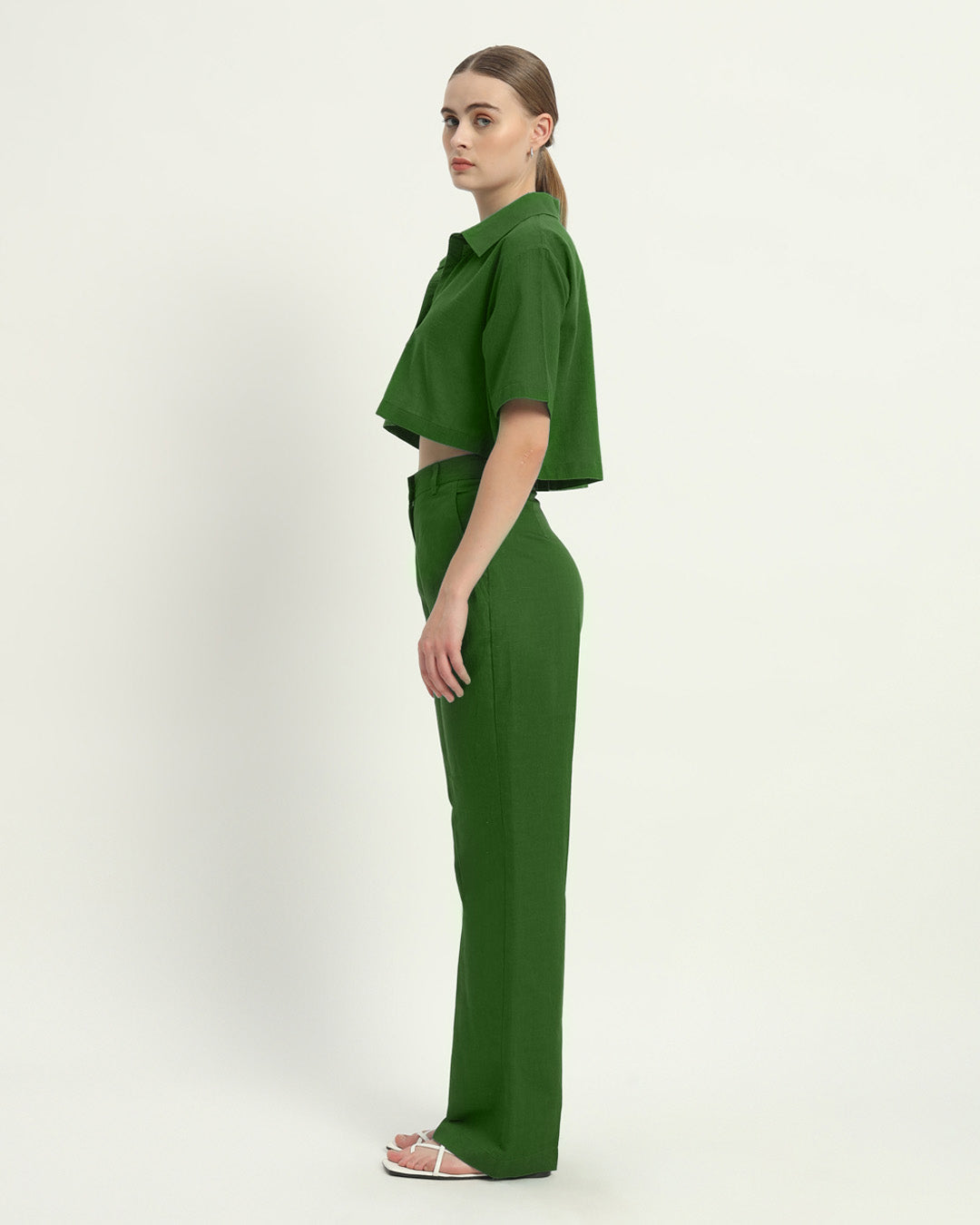 Vintage Vogue Emerald Co-ord Set