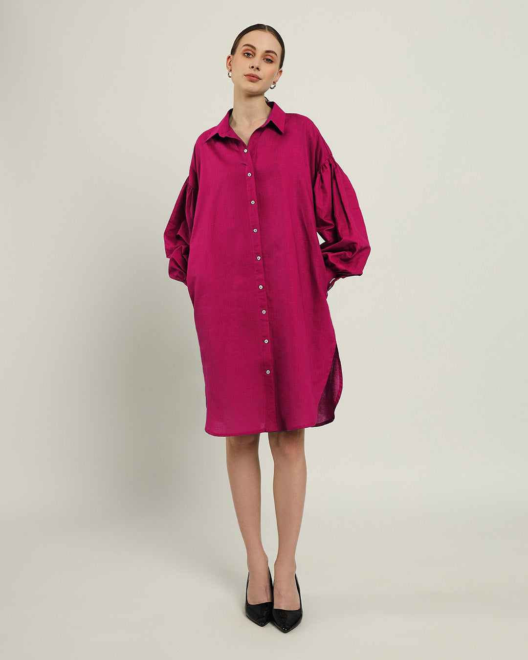 The Derby Berry Cotton Dress