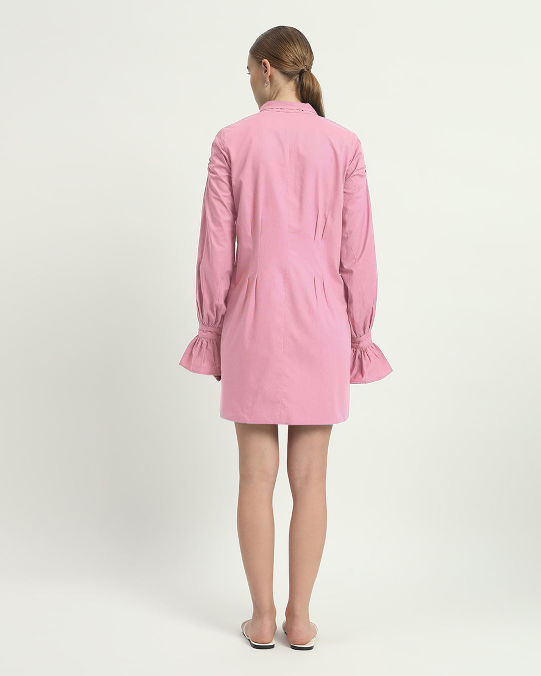 The Sedona Fondant Pink Cotton Dress