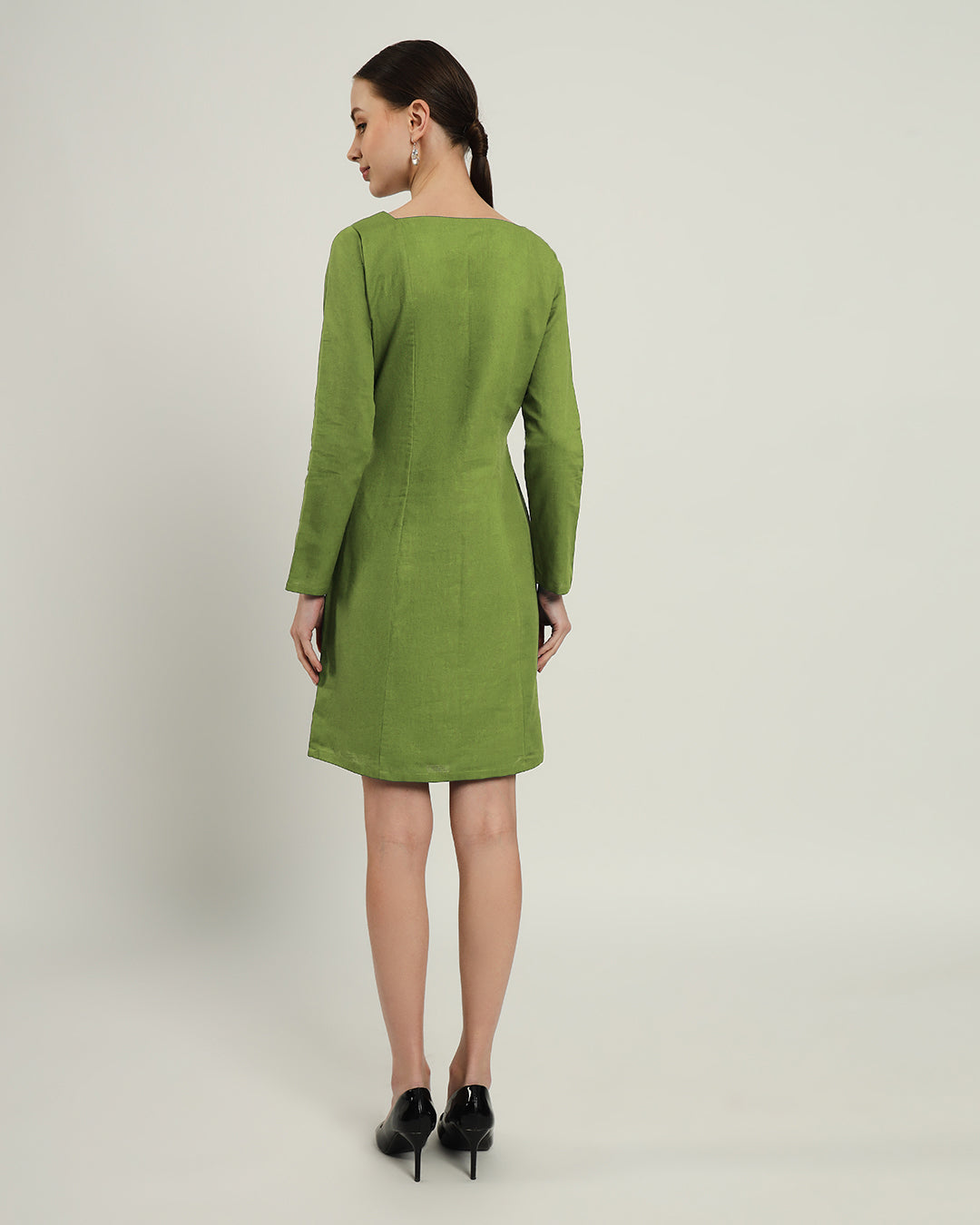 The Auburn Fern Cotton Dress