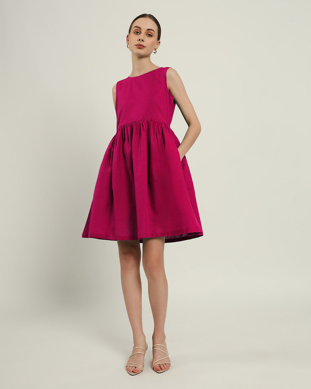 The Chania Berry Dress